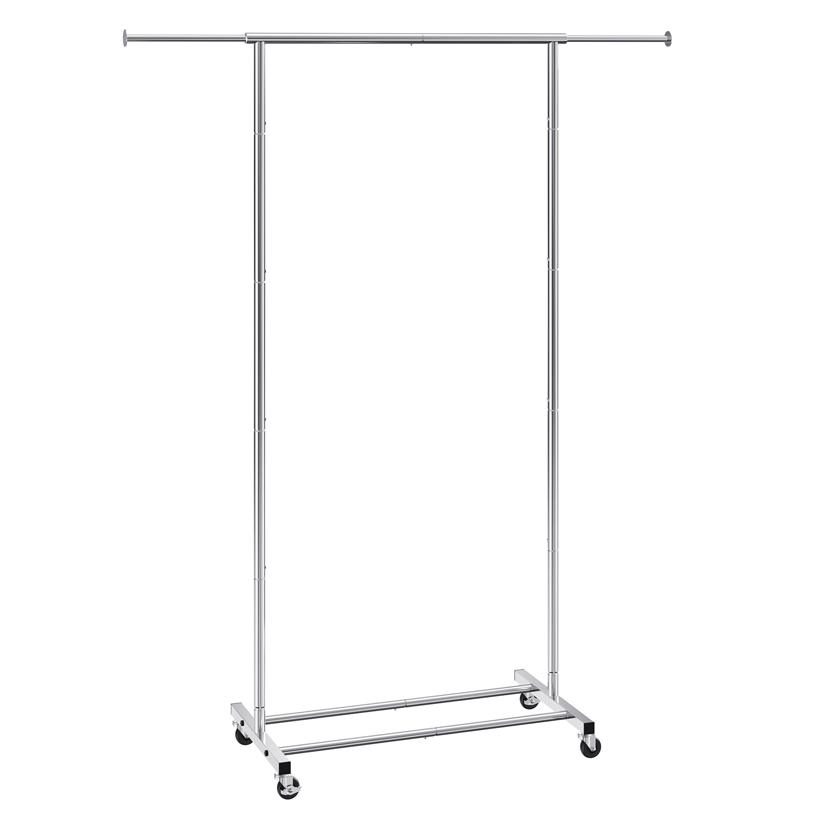 VEVOR Clothes Rack with Wheels Heavy Duty Clothing Garment Rack with Hanging Rod