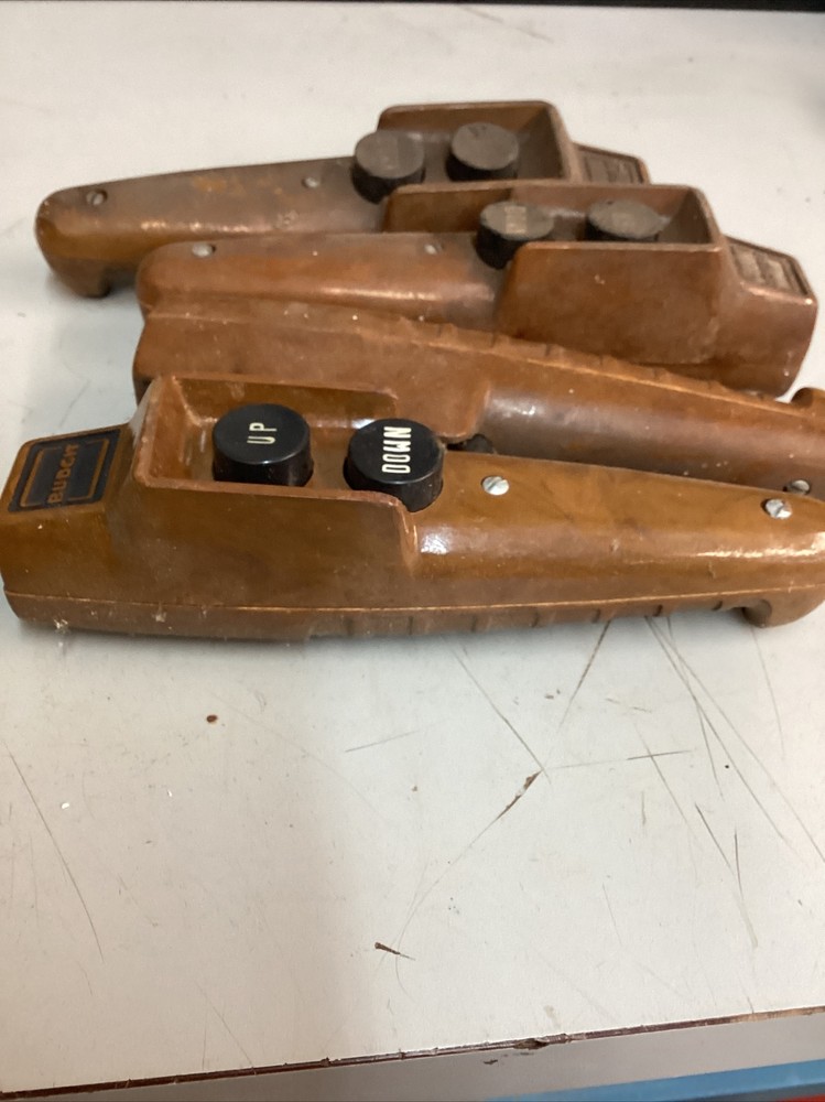 Budgit Vintage Plastic Up/Down Control Station AS IS