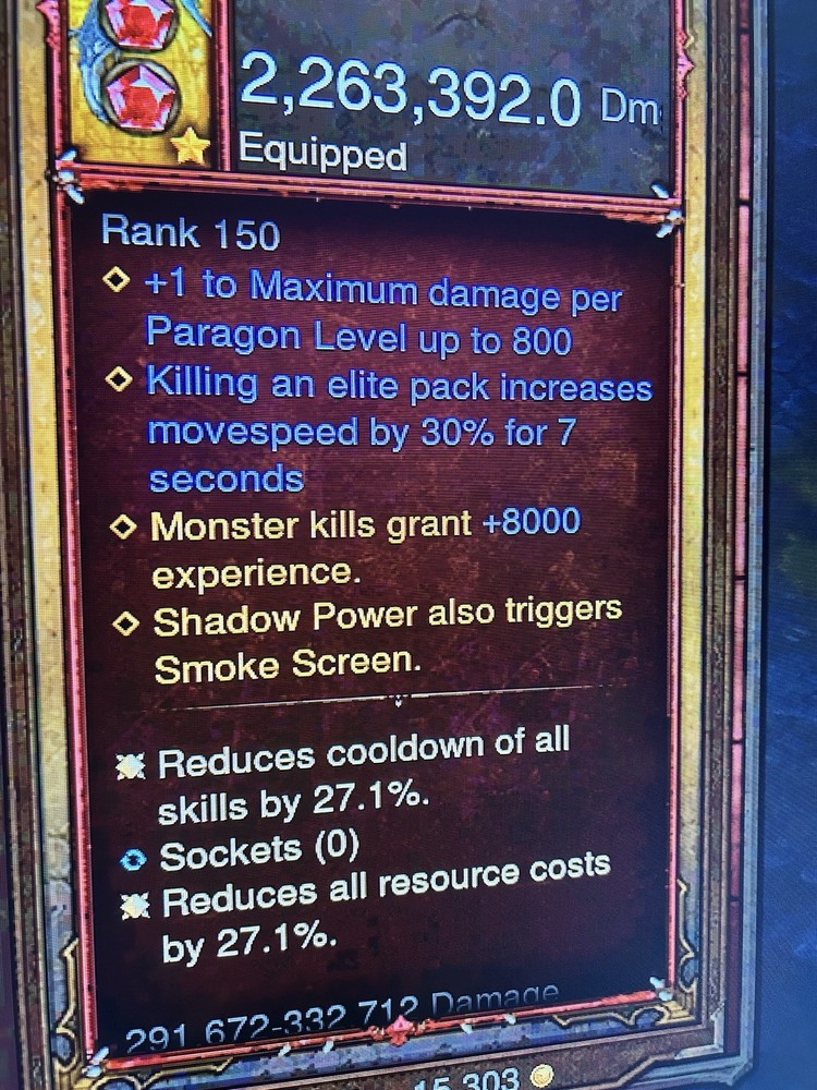 Diablo 3. Xbox Only. Modded Weapon