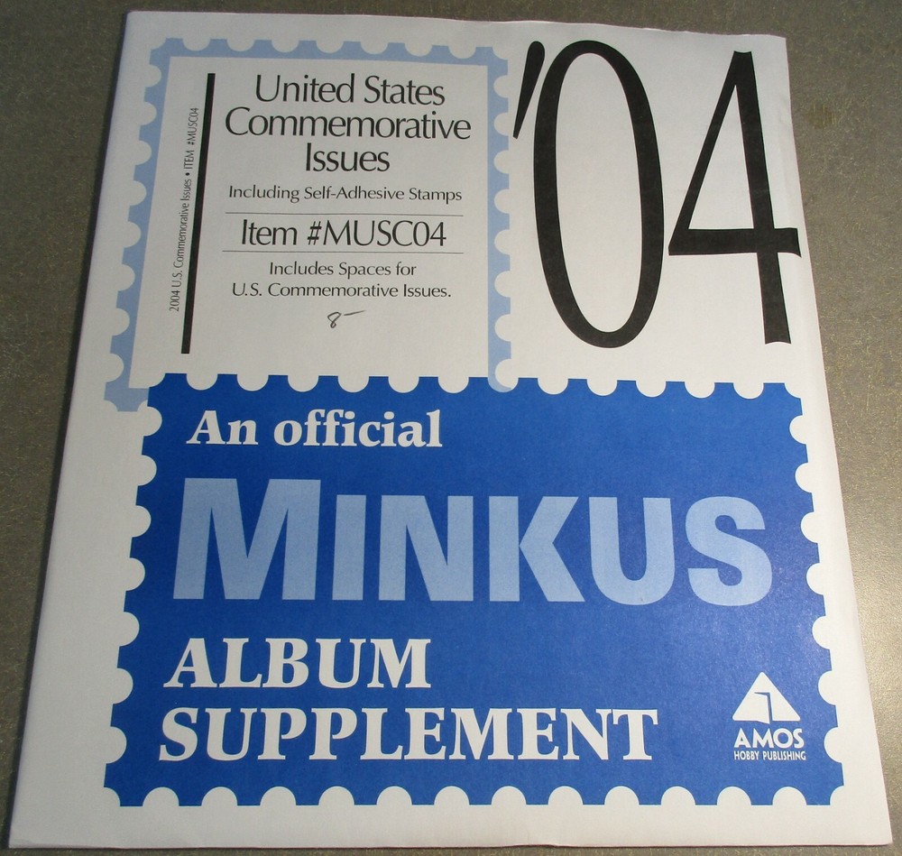 "MINKUS" U.S. COMMEMORATIVE ISSUES ITEM #MUSC04 W/FREE SHP.