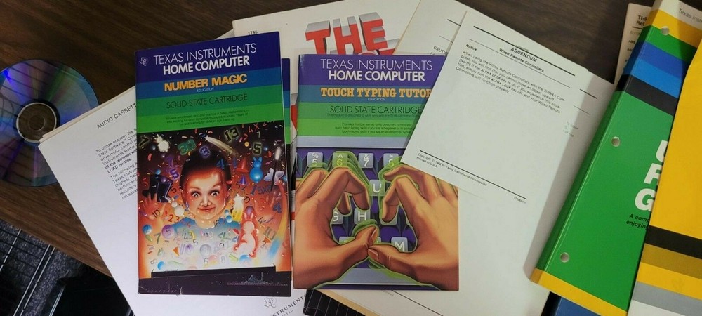 Texas Instruments TI-99/4A with Accessories