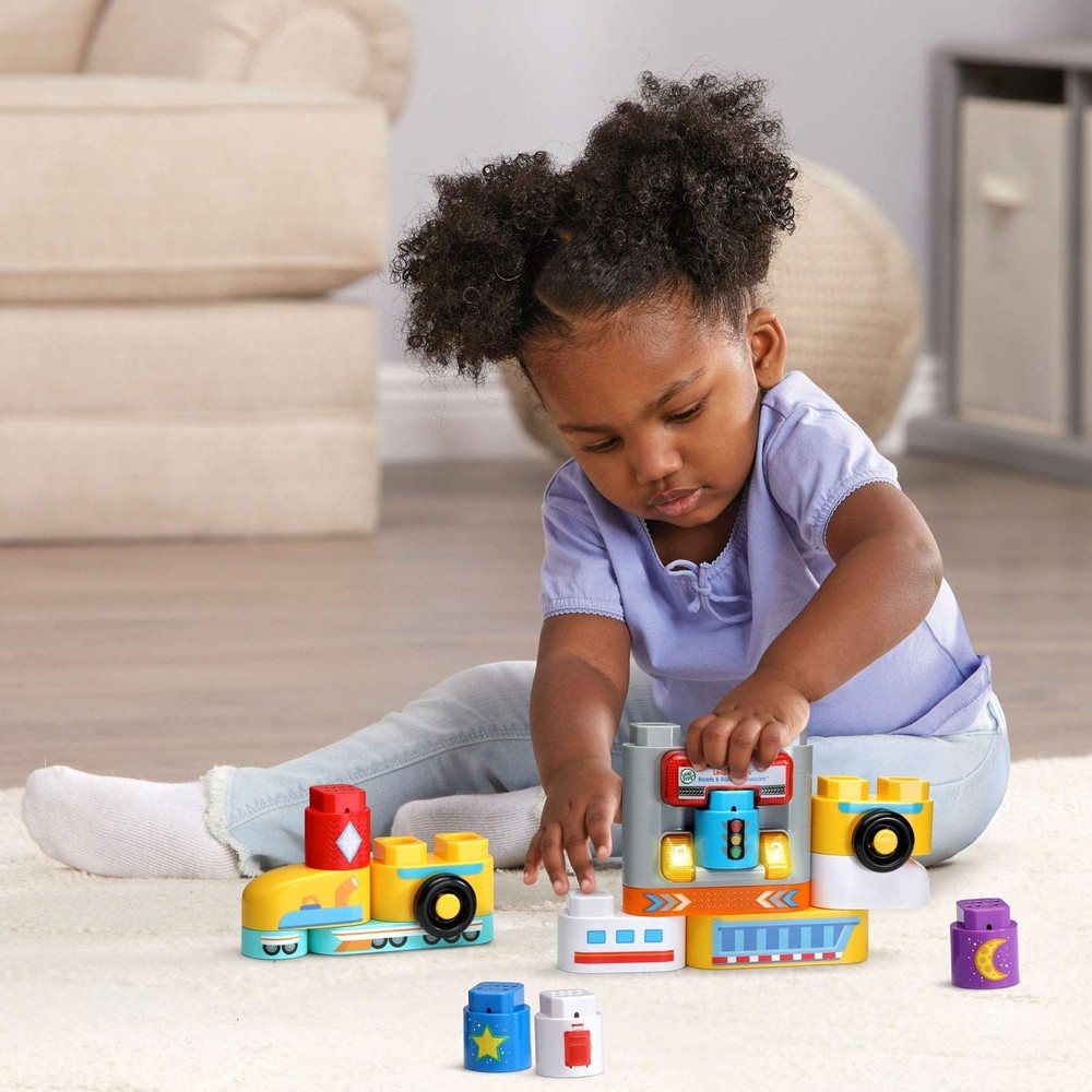 LeapBuilders Roads and Railways Vehicles