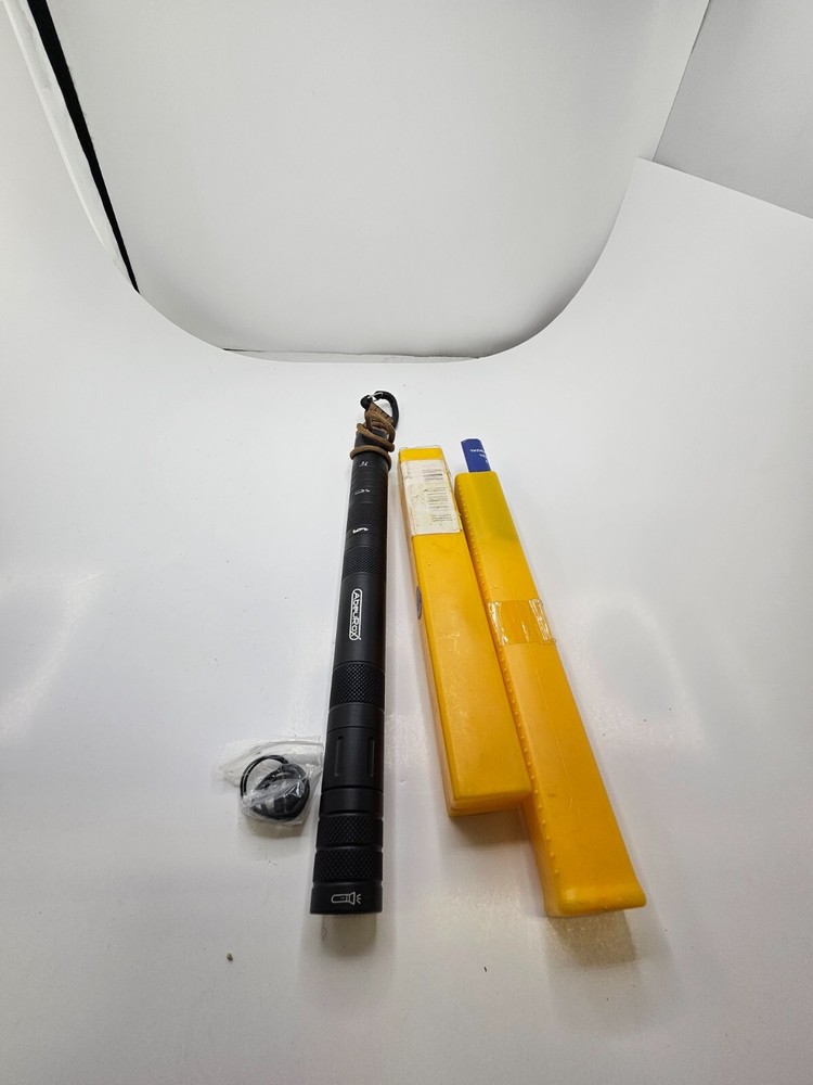 AbeuRox Multifunctional Tactical Survival Tool Fire starter Whistle Flashlight