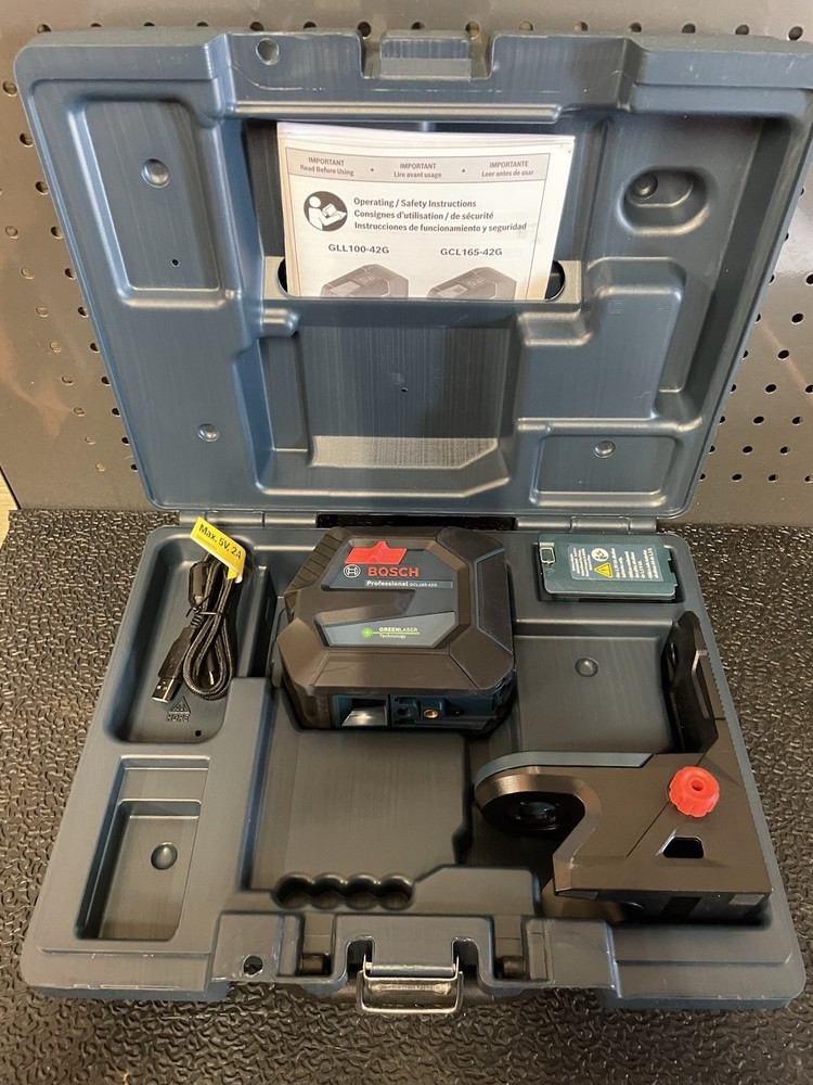BOSCH GCL165-42GL PROFESSIONAL Combination/Point Alignment Lasers