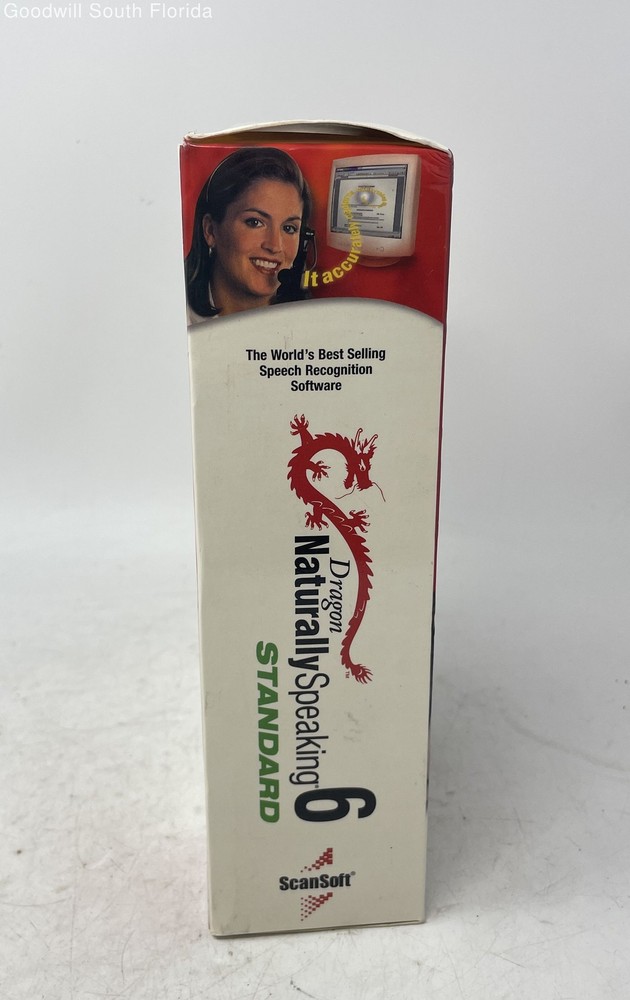ScanSoft Dragon Naturally Speaking 6 Standard Speech Software Not Tested