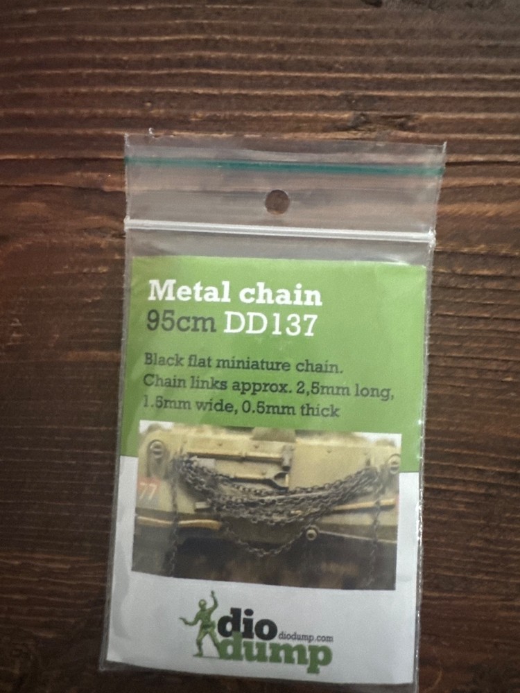 dio dump metal chain 95cm DD137 1/35