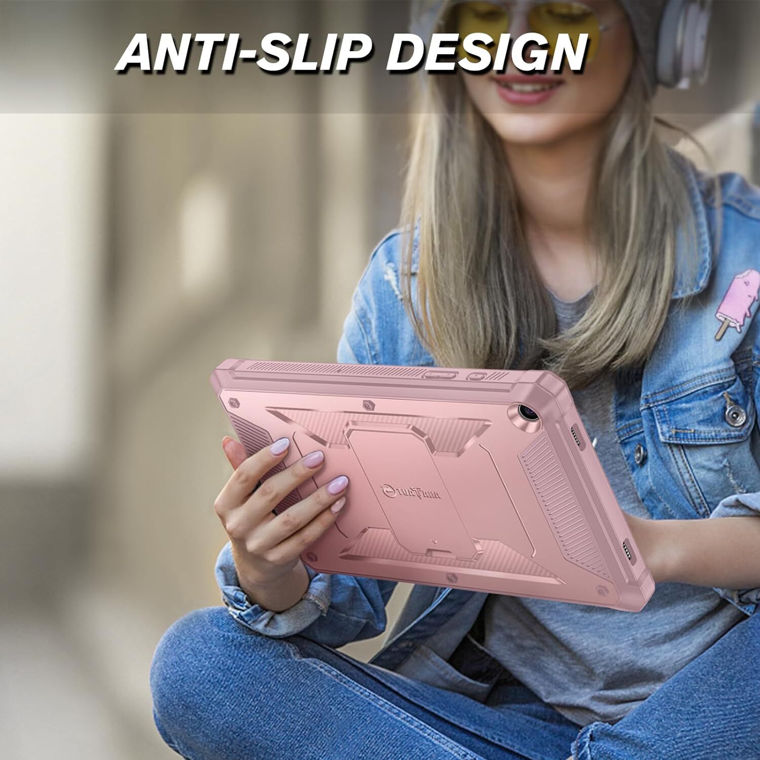 Shockproof Case for Samsung Galaxy Tab A9 Plus 11" (2023) Rugged Kickstand Cover