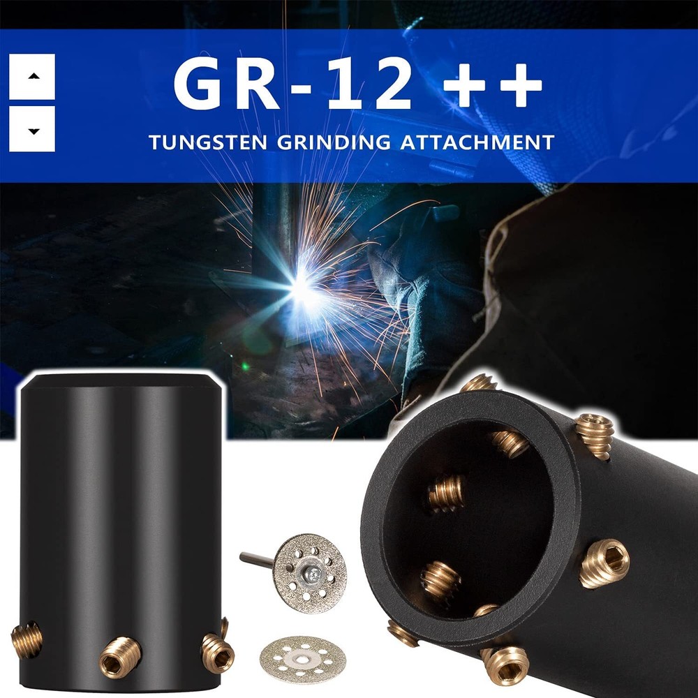GR-12 TIG Welding Tungsten Electrode Multi-Angle Offsets Sharpener Grinder Tool~