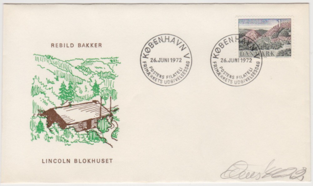 Denmark FDC 1972, The Tinker (from Holberg's satire)