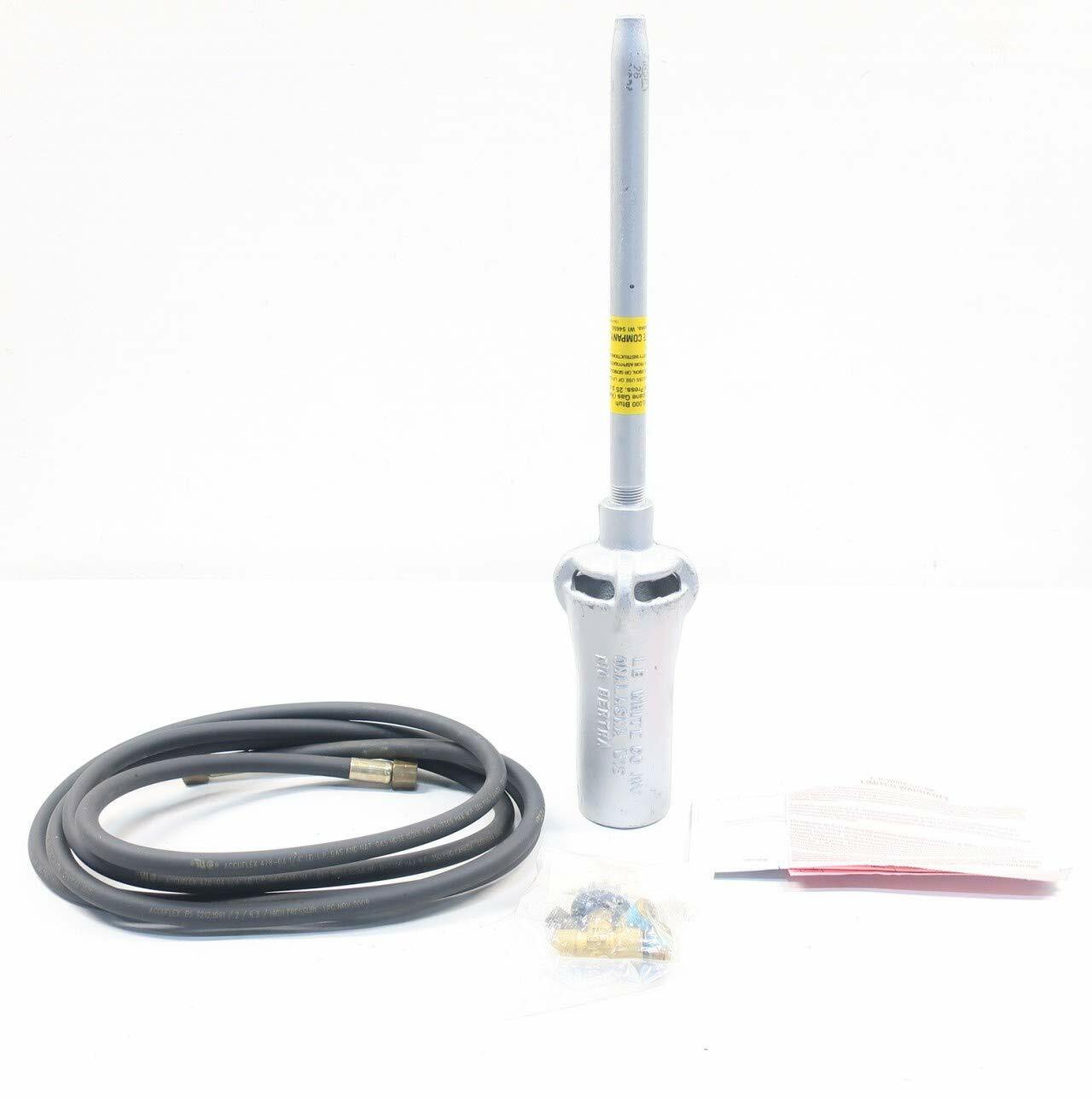 LB White Bertha 500 500,000 BTUH, Cast Iron Torch w/ hose