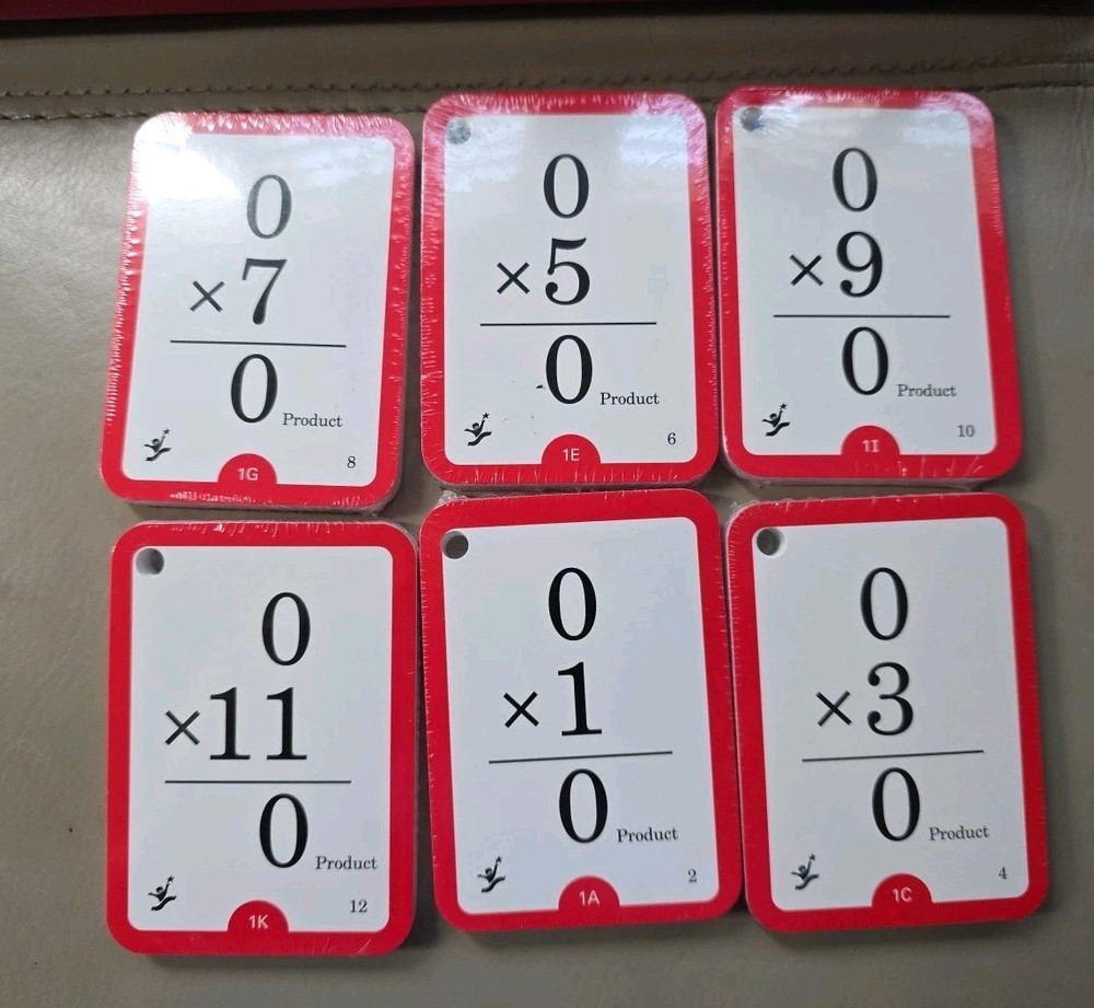 Hooked on Math Multiplication Workbook Open Box