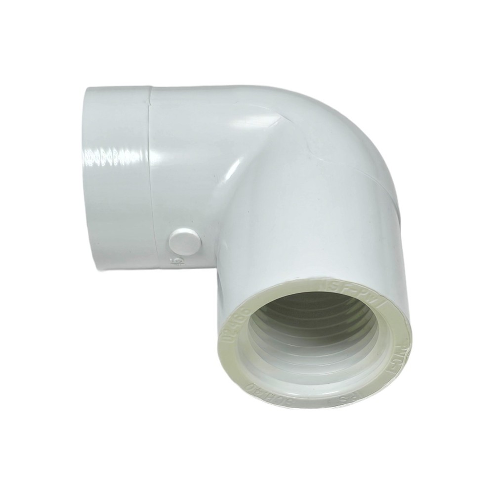 10 Pack PVC Threaded Elbow (TxT) 1/2"