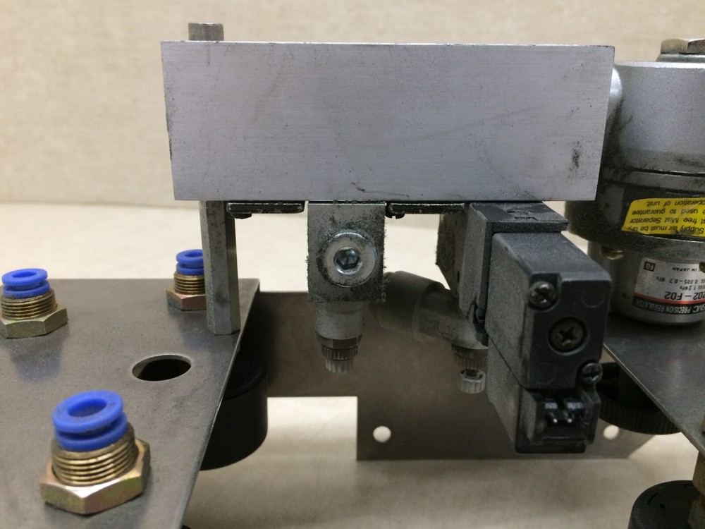 SMC Precision Regulator Assembly EIR202-F02 from a Giesecke Devirent Banknote
