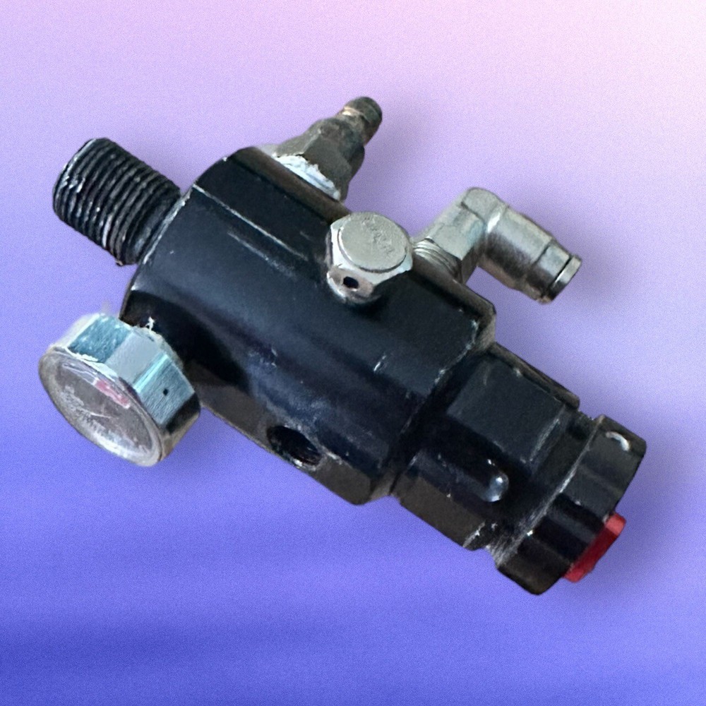 MacDev Conquest 4500psi HPA Tank Regulator With Bleed & Lock