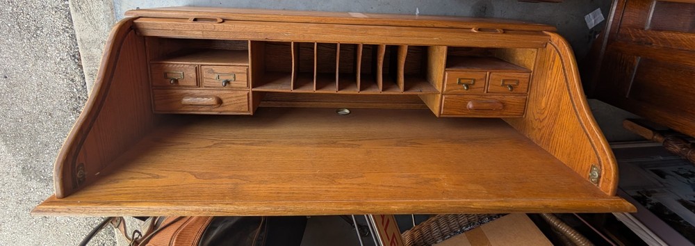 Rolltop Desk Topper