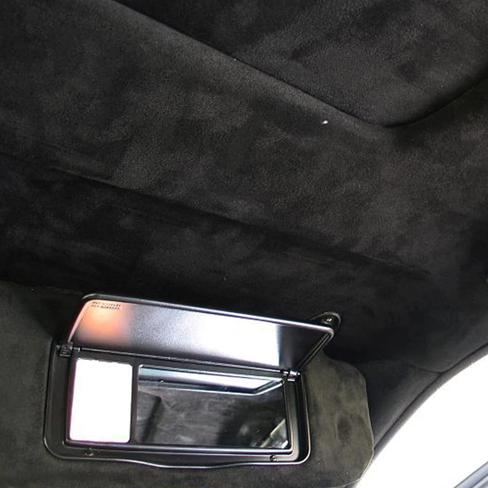 For Dodge Ram 2500 Black Suede Headliner Fabric with Foam Back Replace Material