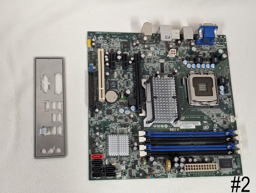 Intel® Desktop Board Bearlake SOCKET 775PIN D82085-802 IO SHIELD E210882
