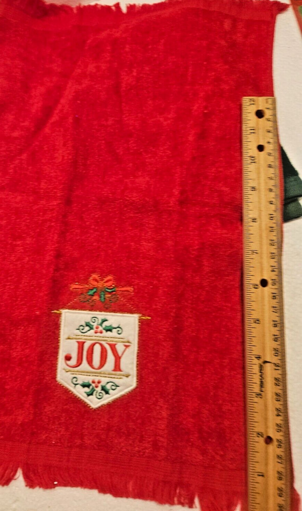 Three Festive Christmas Time Kitchen Towels