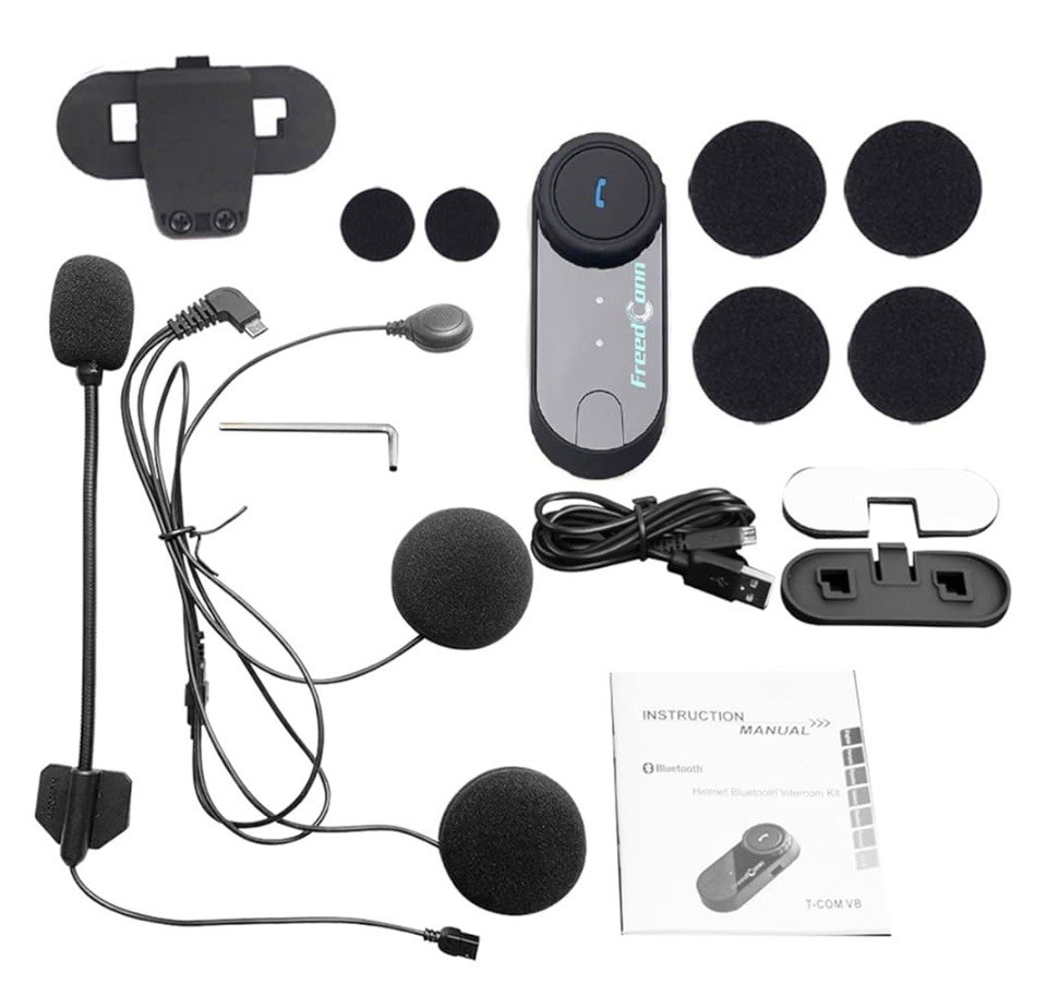 Freedconn TCOM VB Motorcycle Helmet Intercom Bluetooth Headset Wireless