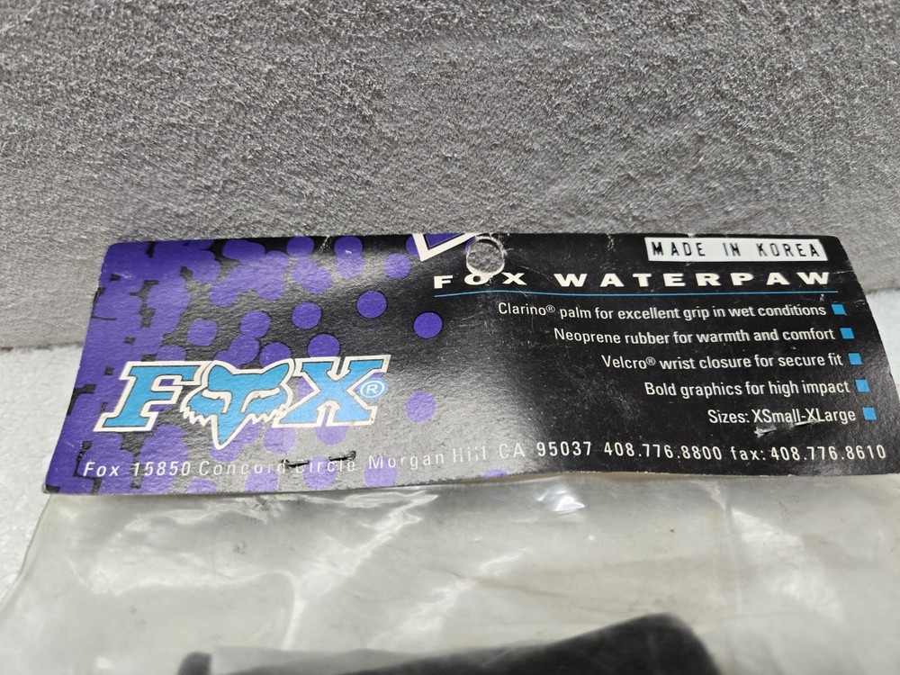 Fox H2O Paws Black L