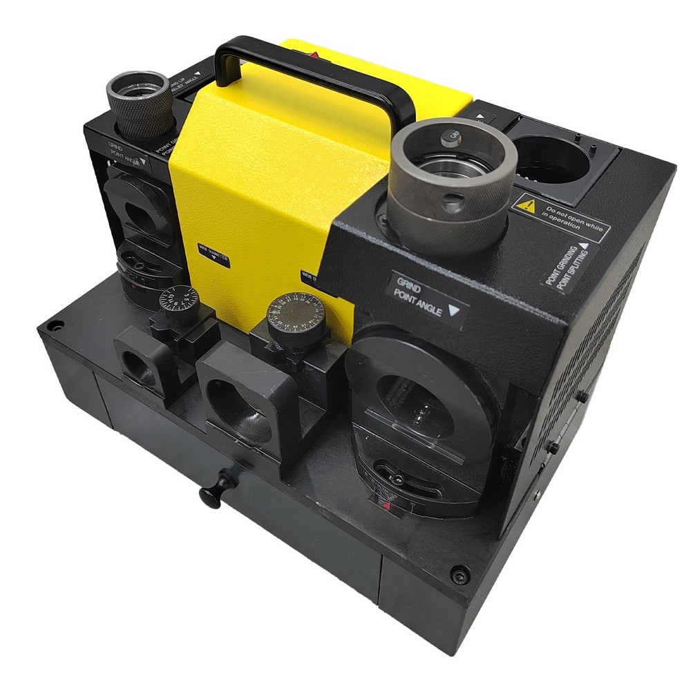 110V Drill Bit Grinder Complex Drill Sharpener Φ3- Φ26 Clamps CBN Grinding Wheel