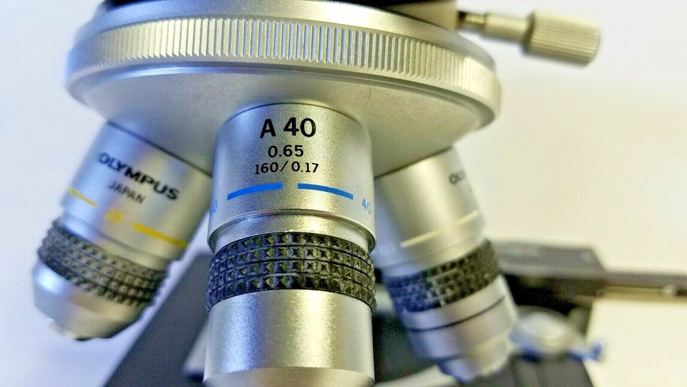 Olympus CH-2 CHS Microscope with 10X 40X 100X Objectives