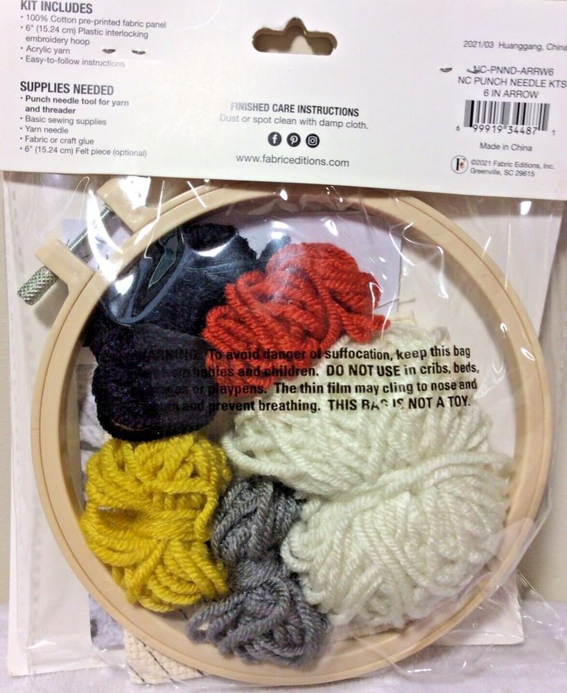 Needle Creations Punch Needle Kit “Arrow”
