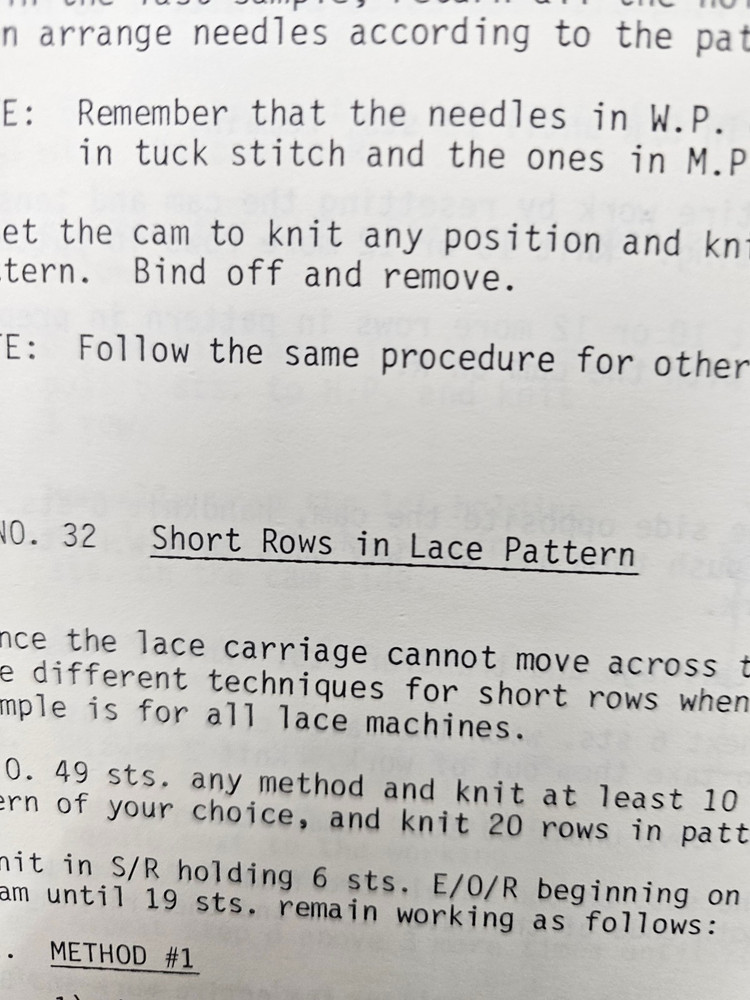 Machine Knitting Workbook 3 Pattern Knitting Techniques By Tami Nobuyuki