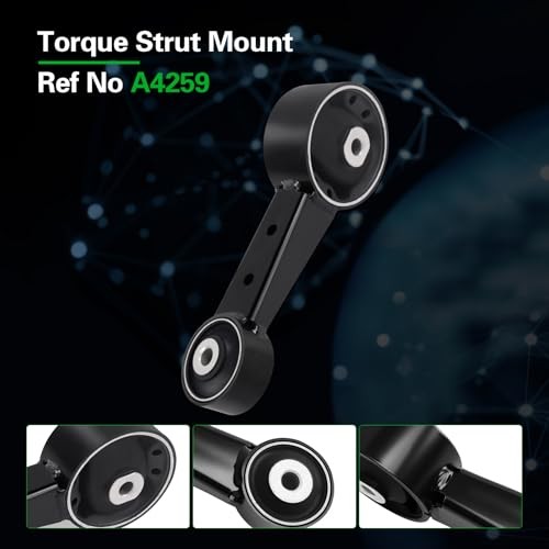 Engine Motor Tran Mount Kit Compatible with Highlander 2008-2013 3.5L V6