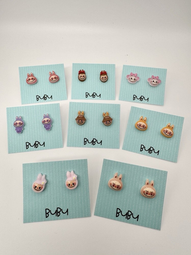 Handcrafted Kawaii Monster Earrings