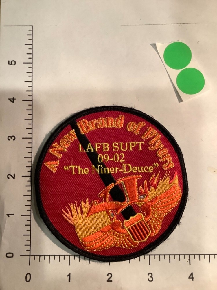 U.S.A.F.  09-02 PILOT TRAINING CLASS SQUADRON PATCH