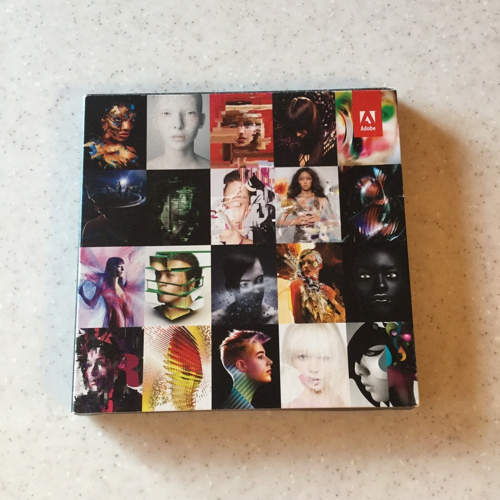 Adobe CS6 Master Collection for Mac - Discs and Serial Number