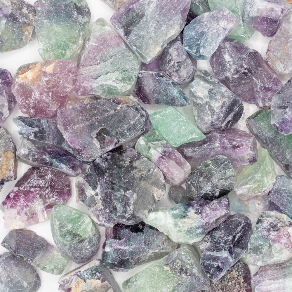 Fluorite Tumbling Rough for Rock Tumbling 5LBs