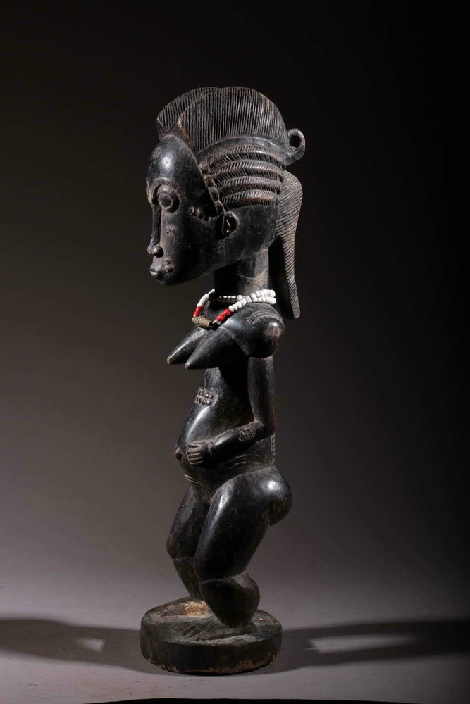 Art African Statue Baoulé 1505