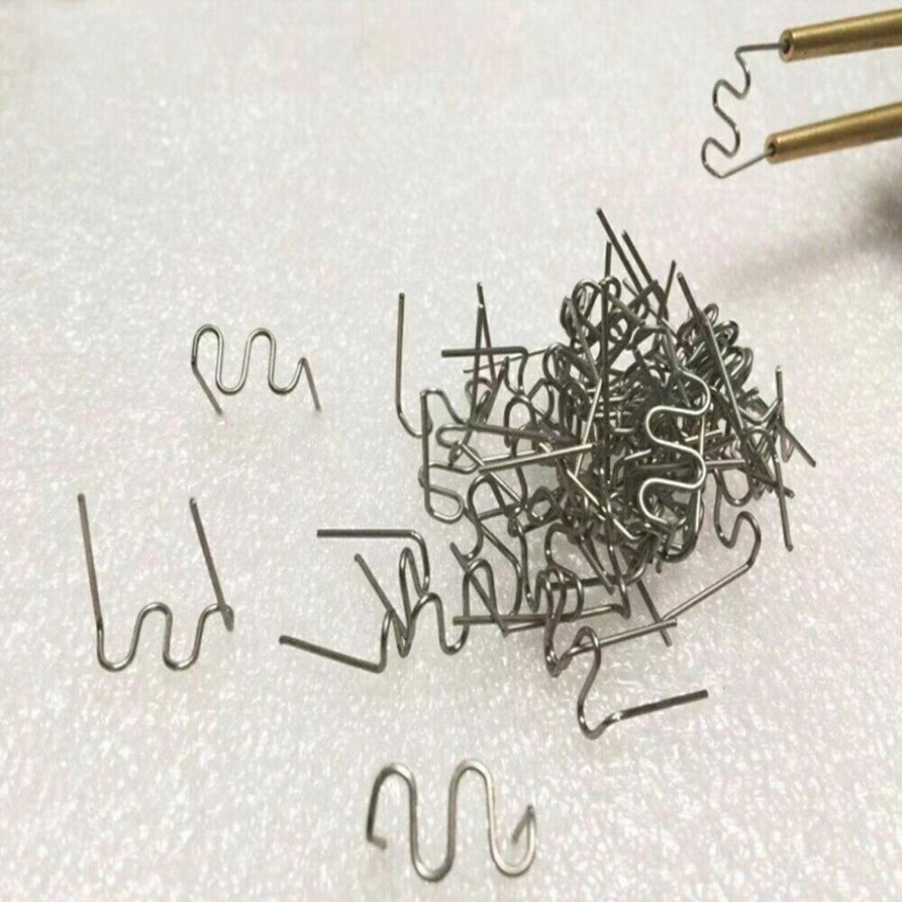 Hot Stapler Staples Repair Tools Kit For Plastic Welder Gun Car Bumper