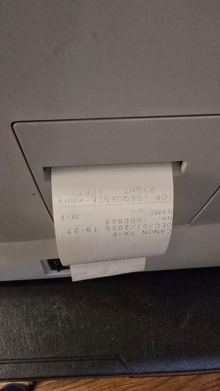 Canon TX-F Automated Full Auto Non Contact Tonometer