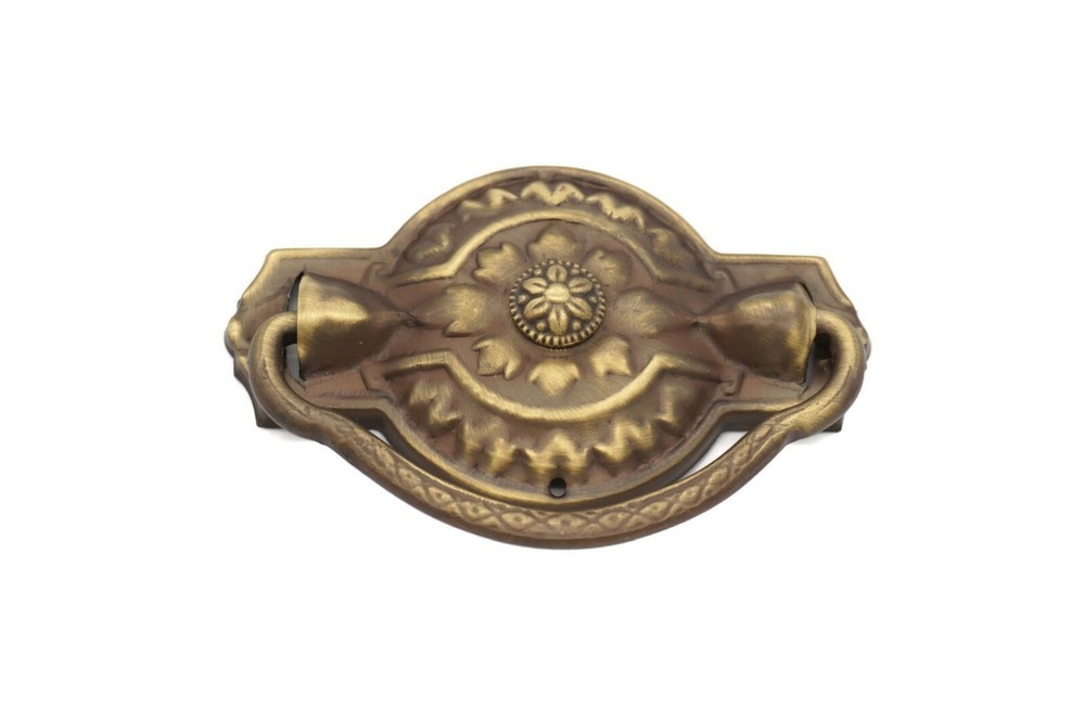 Single Post Drawer Pull Victorian Antique Furniture Drawer Pull Cabinet Pull