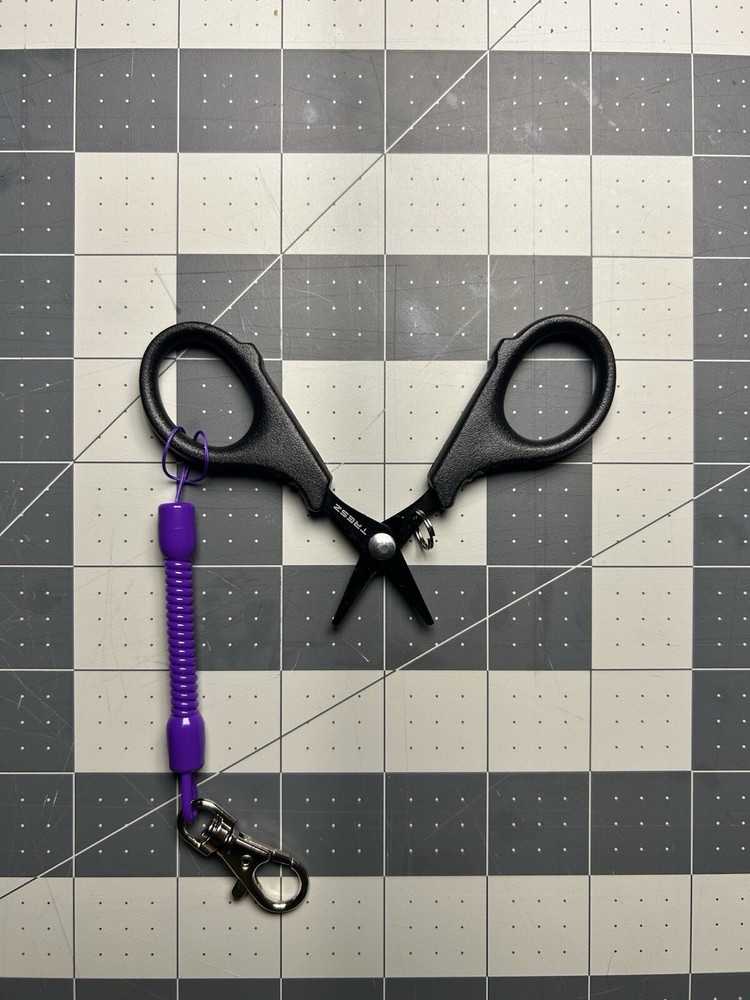 TRESZ Micro Braid Scissors, Cut Resistant Pouch And Lanyard. ￼