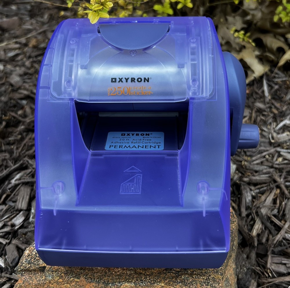 Xyron Create A Sticker Model #250 Sticker Maker Machine DIY Crafts