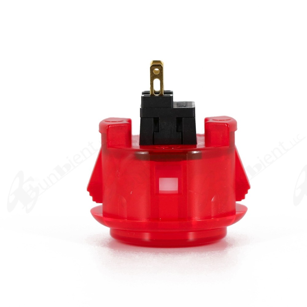 Sanwa Original OBSC-30 Red Translucent Push Button JAMMA guitar killswitch