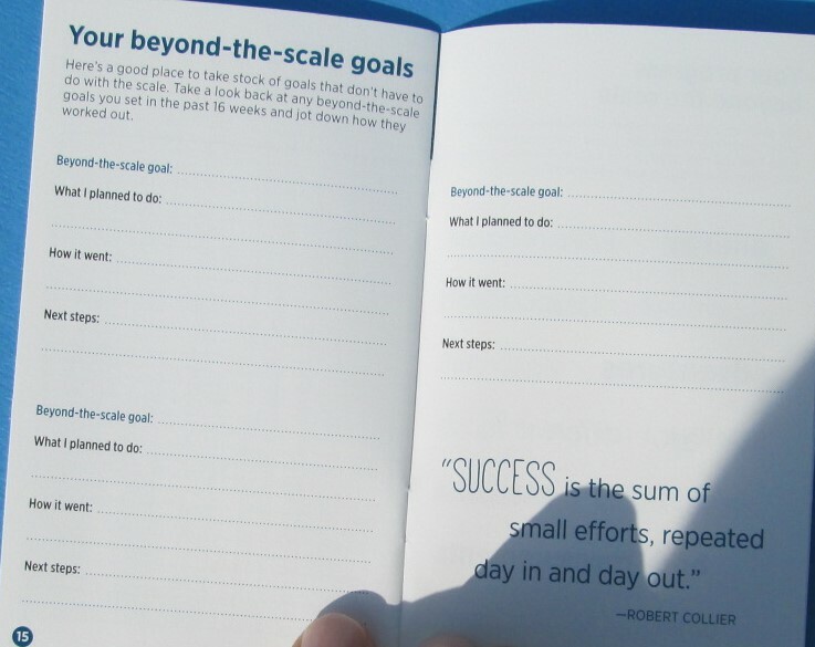 Weight Watchers my WW Success Story 17 week Journal Weight Loss journey Goals