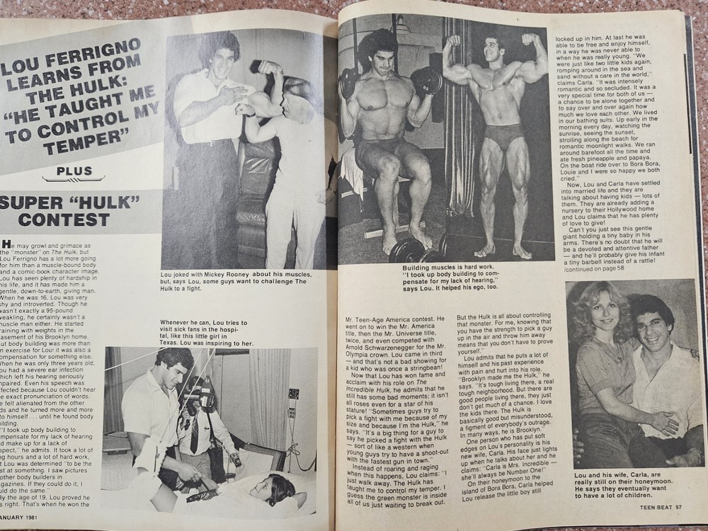 TEEN BEAT MAGAZINE JANUARY 1981 KISS, VAN HALEN, QUEEN, SCHNEIDER, KISS Poster