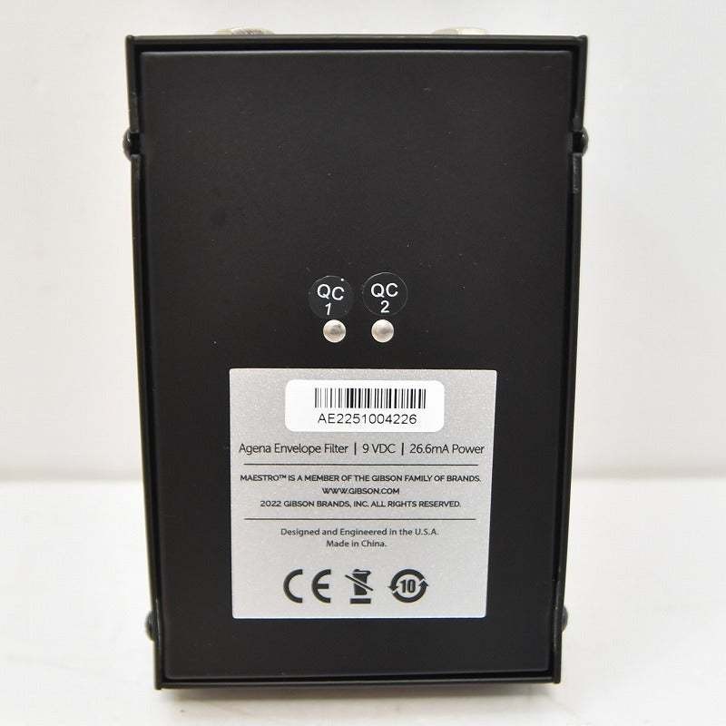 Maestro Agena Envelope Filter Used Filter