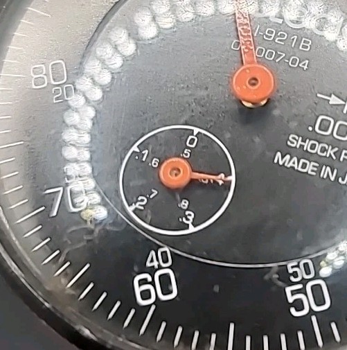 Teclock AI-921B Dial Drop Indicator 0-100 Reading .001"