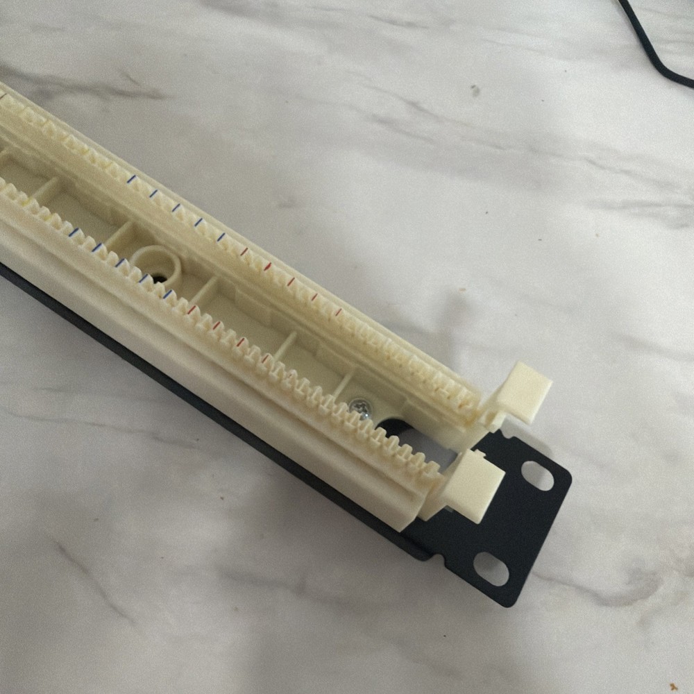 1U 19" 110-type 100 pair Telephone Patch Panel