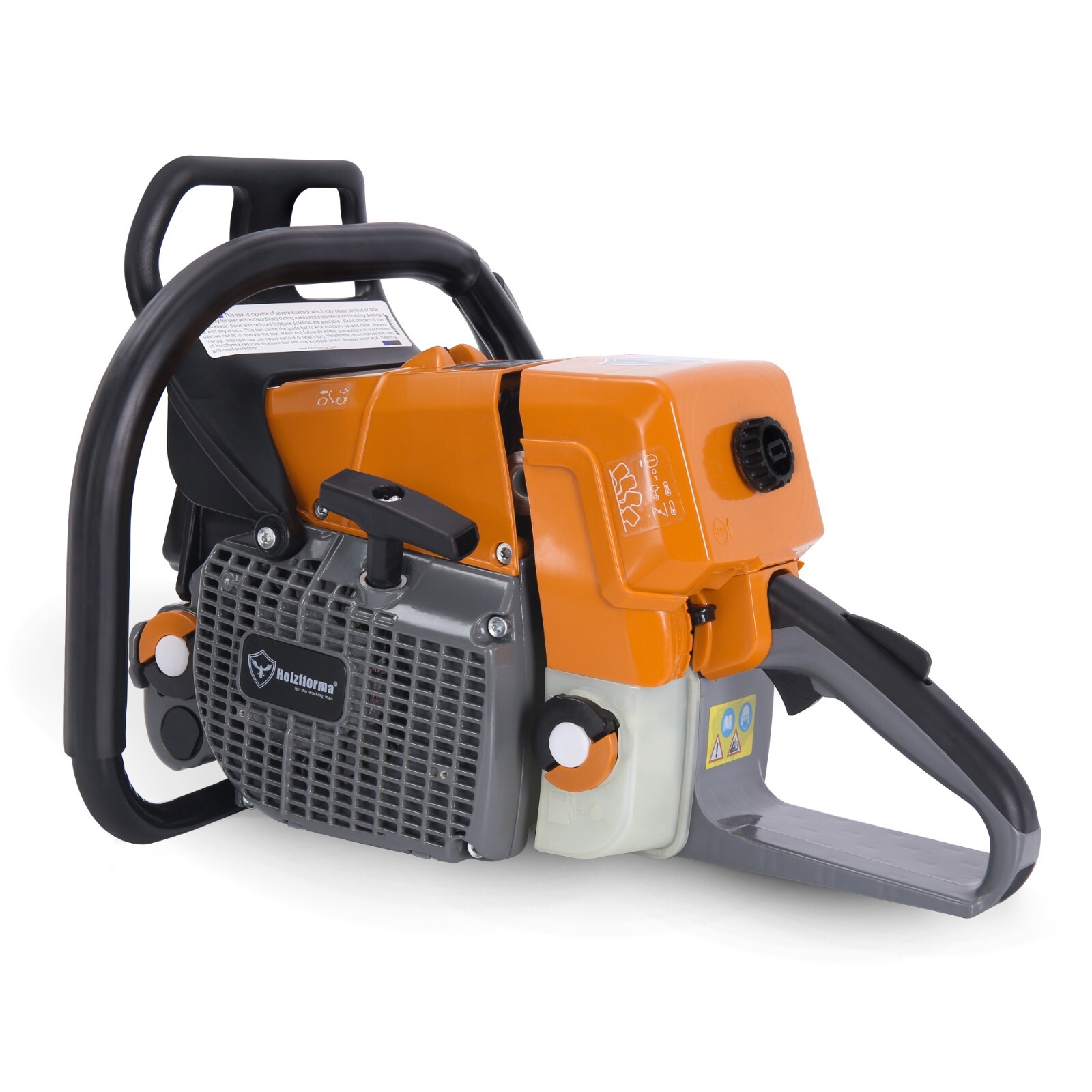 USA Holzfforma Orange & Gray G444 Gasoline Chainsaw For MS440 With Full Handle