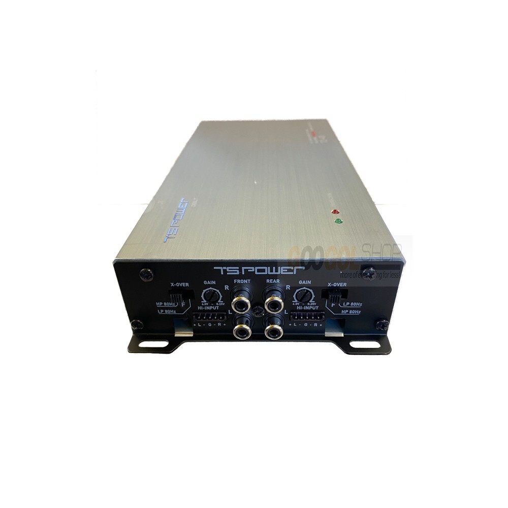 NESA TD48 2000W 4-CHFull Range Class D Car Speaker Audio Compact Micro Amplifier