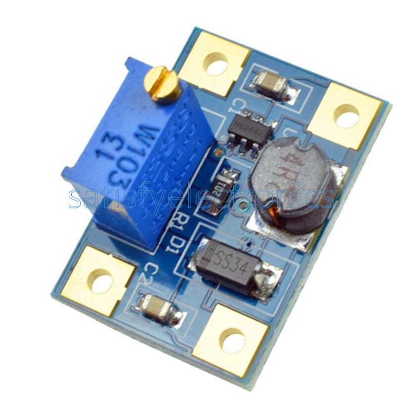 5PCS DC-DC SX1308 2A Converter Step-UP Adjustable Power Module Booster