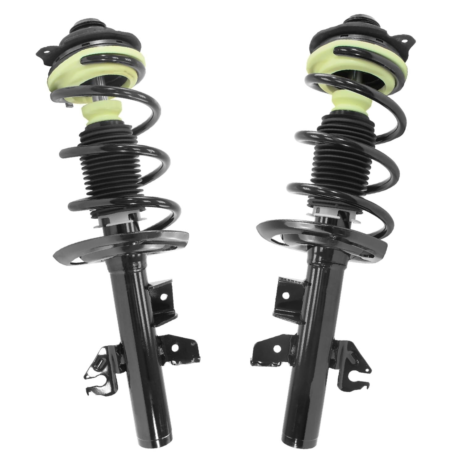 Front Struts w/ Coil Spring Assembly Sway Bar Links for 2015 - 2017 Chrysler 200