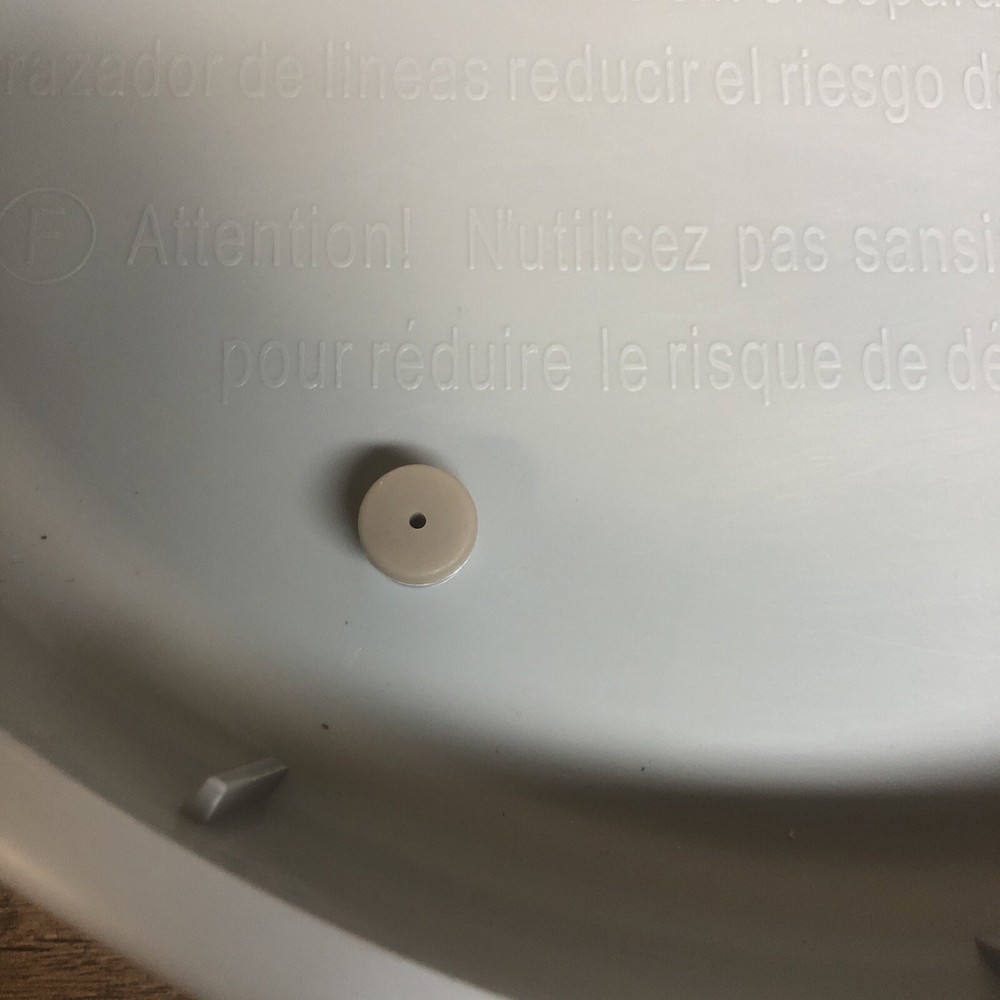 Nuwave Pro Plus Infrared Oven Replacement Bottom Gray Plastic Base Part Only